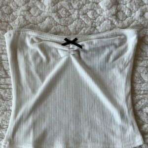 Princess Polly Tube Top with bow accent